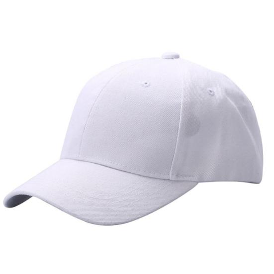Unisex Baseball Cap Snapback Hat Hip-Hop Adjustable Bboy Fashion Pure Color Hat
