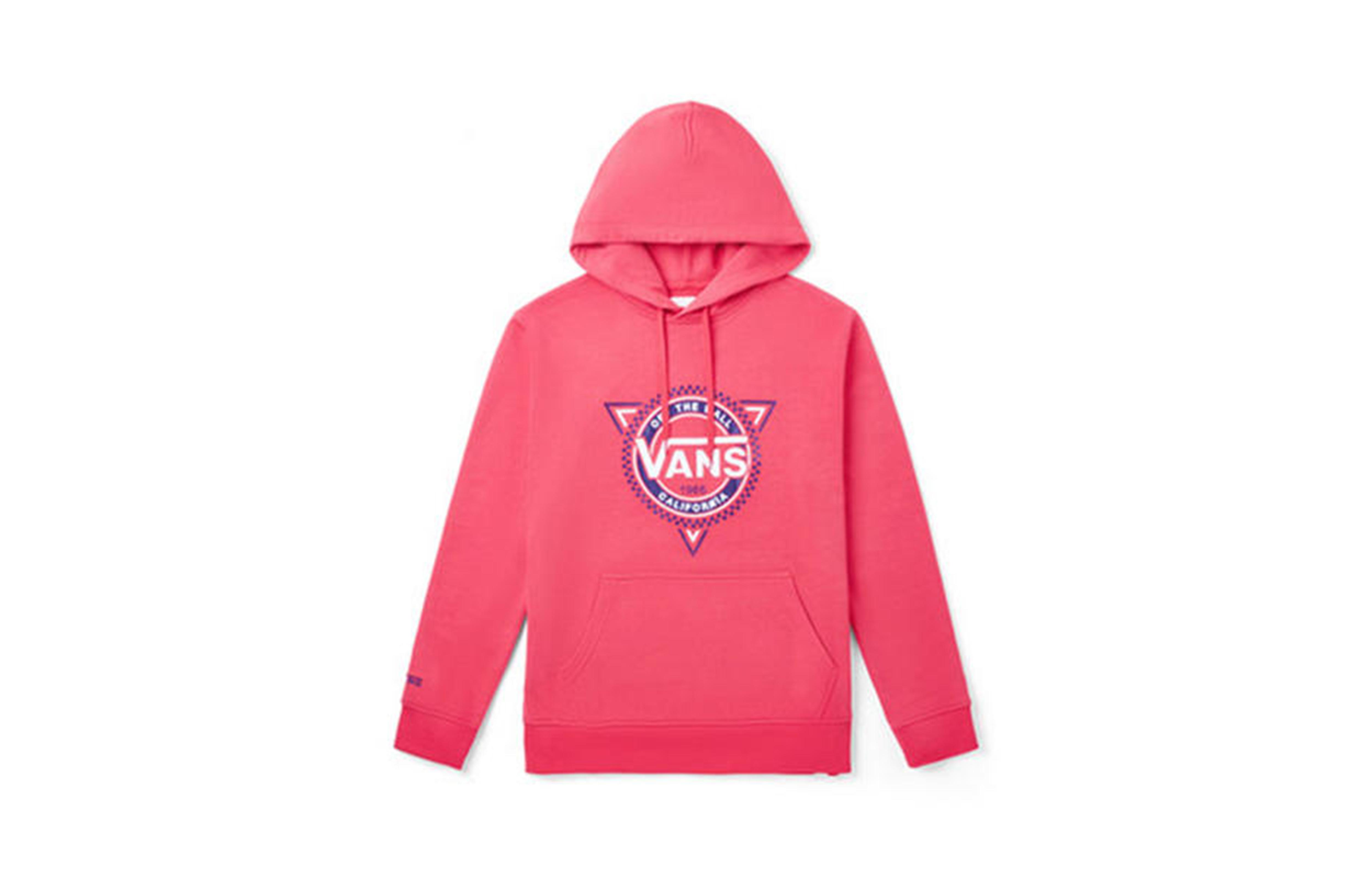 Vans Sweatshirts Unisex Rose Red Hooded Moderate Regular VN0A48CD0HI M