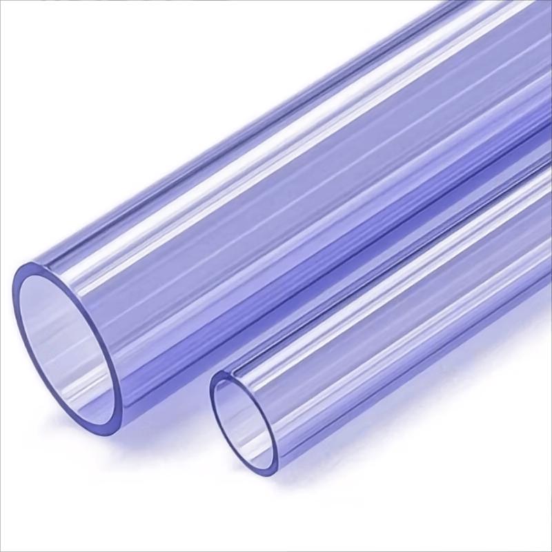 Transparent PVC Water Supply Pipe - 25mm OD
