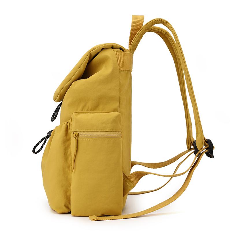 Waterproof Nylon Bag Lightweight Schoolbag Women's Travel Small Backpack