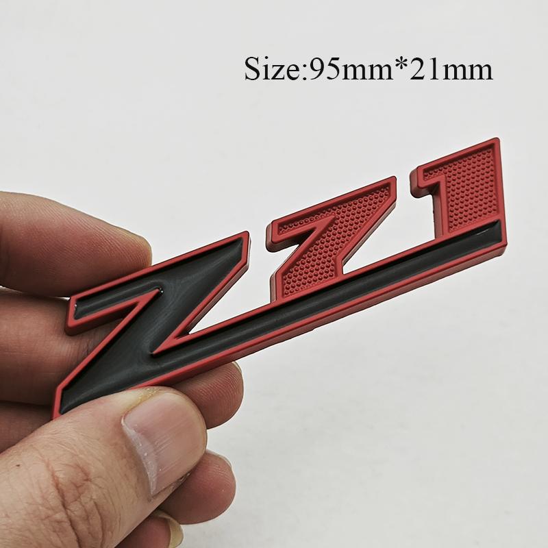 1pc Z71 Off Road Emblem Badge for Chevrolet Silverado GMC Sierra 1500 2500HD 3D Logo Fender Tailgate Decal Car Accessories