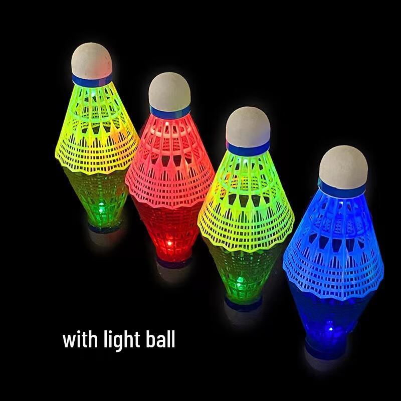 SHXI Luminous Windproof Badminton Shuttlecocks