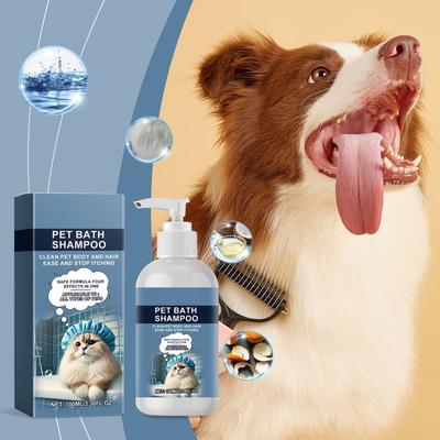 Shampoo para gatos e gatinhos Cuidado suave para pele sensível e com coceira Gel de banho aromático de longa duração Shampoo para animais de estimação Purely Botanical