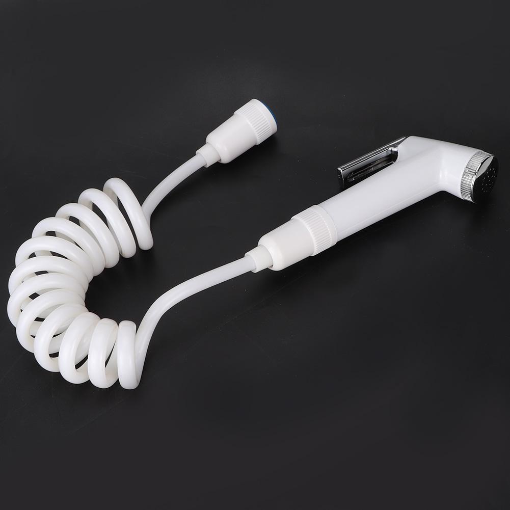 ABS Mini Handheld Toilet Bidet Spray Shower Head Bathroom Body Cleaner Hose Adapter