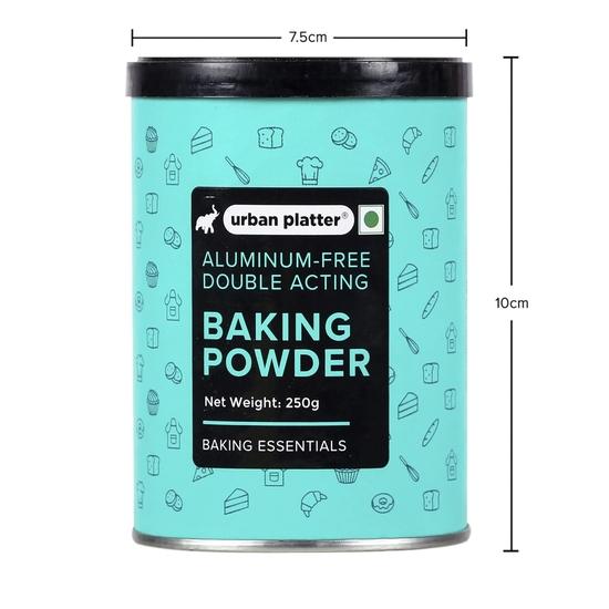Urban Platter Aluminum-Free Baking Powder, 250g [Double Acting ,Gluten-Free]