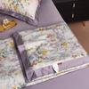 100 cotton printed 20% silk fiber washable air conditioner summer cool quilt - Drunken Linglong