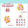 Adorable Kirby Themed Latex Balloons For Birthday Party Decorations
