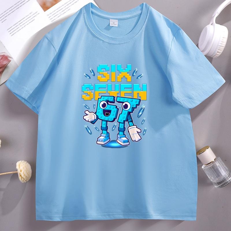 67 Italian Brainstorm Meme TShirt Funny 67 Number Joke Graphic T Shirts Loose Casual Summer Short Sleeves Tshirt Streetwear