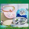 Childrens Swimming Goggles High Definition Anti Fog Waterproof Large Frame With Silicone Cap For Kids Swimming Practice