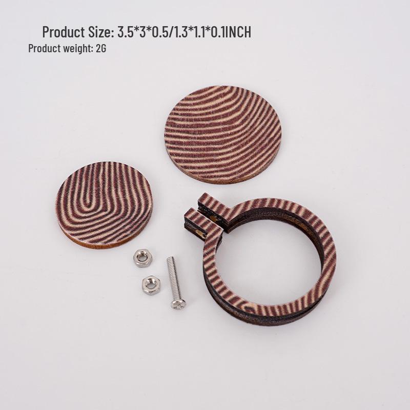 Wooden Mini Embroidery Hoop Frame for Jewelry & Cross Stitch