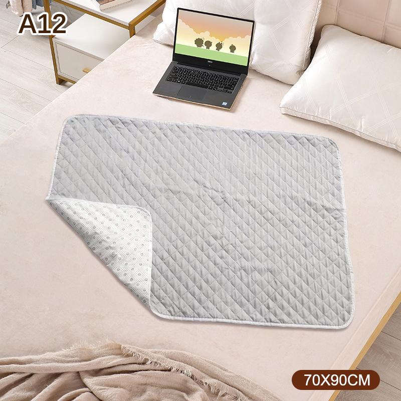 50*70Cm/70*90Cm Vodotěsná podložka na matraci Podložka na moč pro dospělé Ženy Menstruační podložka Chránič prostěradla Pro starší osoby, osoby se zdravotním postižením, děti Podložka na moč