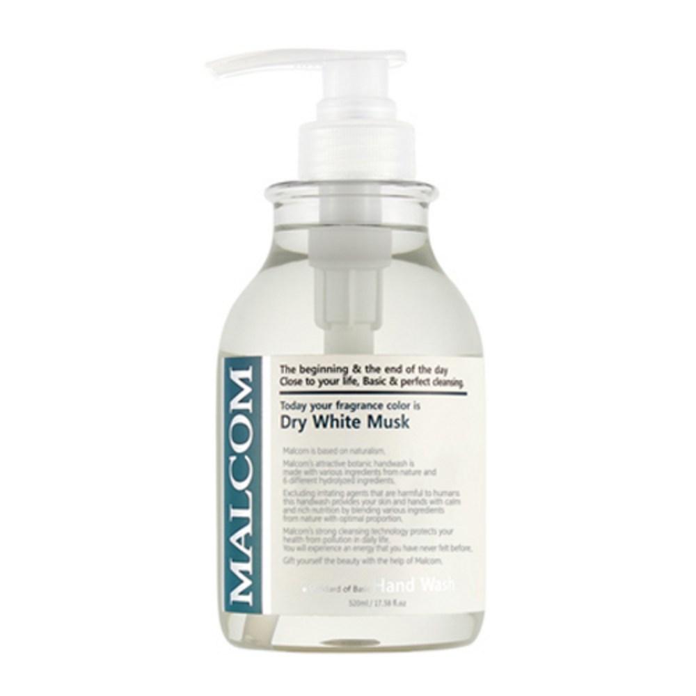 Malcolm Hand Wash Dry White Musk 520ml 1 Pcs