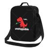 Unstoppable Lunch Bag with Adjustable Shoulder Strap Reusable Thermal Bento Tote for Work Picnic Beach