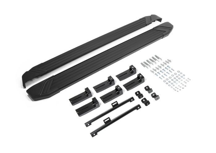 J&J AUTOMOTIVE | Marchepieds en aluminium premium seuil avec Skoda Kodiaq 2017-2023
