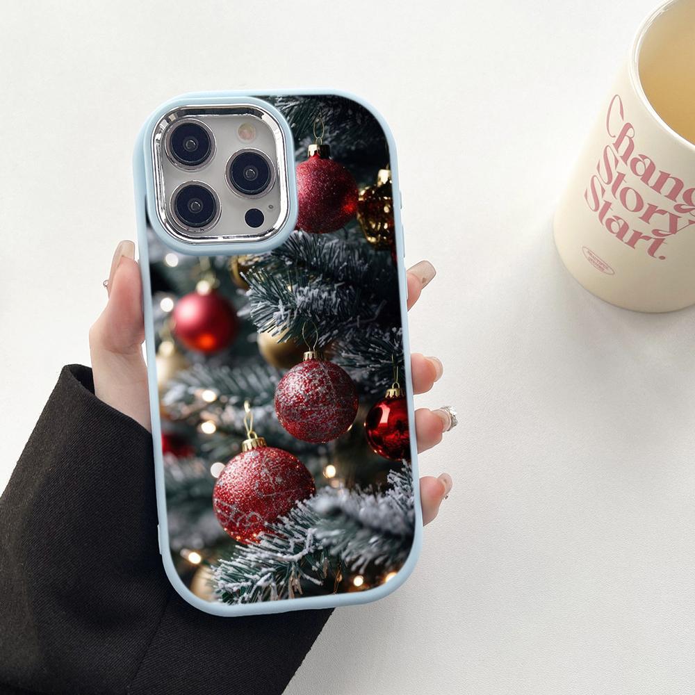 N118 Новогодний Веселый Рождественский дизайн Мягкие чехлы для телефонов Samsung S24 S23 — фото 17