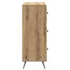 Artisan Oak Drawer Cabinet 66 x 34.5 x 90 cm Engineered Wood