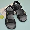 Mode Schnelltrocknende Sommer Herren Sandalen Echtes Leder Herren Strandsandalen Weiche Bequeme Outdoor Badeschuhe Allround Cool Römer Flats