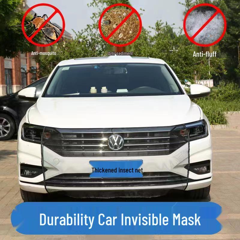 Universal High-Transparency Radiator & Engine Insect Protection Net чёрный