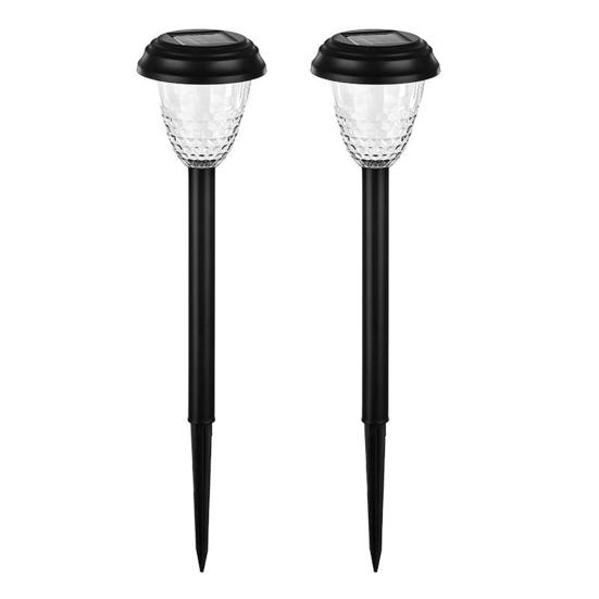 Super Jasne Światło Solarne Automatyczne WŁ./WYŁ. Oświetlenie Krajobrazowe Zewnętrzne Wodoodporne Zasilane Solarnie Światło Ogrodowe na Ścieżkę