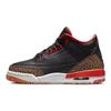 Air Jordan 3 Retro GS Kumquat Laste tossud Must Team-Orange Valge 441140-088