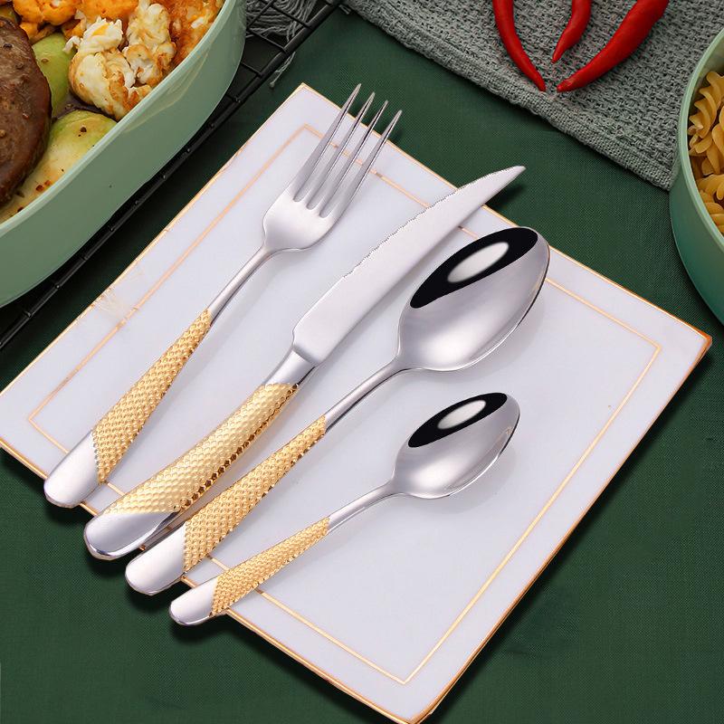 16/32/48PCS Stainless Steel Flatware Set, High-quality Rust-resistant Material Mirror Polished, Dishwasher Safe