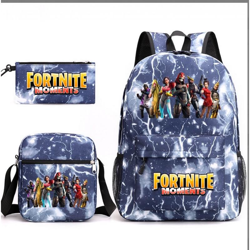 Set Zaino Scolastico Cristiano Ronaldo per Bambini Ragazzi Ragazze 15L Tessuto Oxford Borsa a Doppia Tracolla con Spallacci Imbottiti Traspiranti