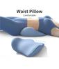 Sleep Lumbar Pillow Ergonomic Special Lumbar Support Cushion Soft Comfortable Memory Cotton Bed Lumbar Protrusion Back Support