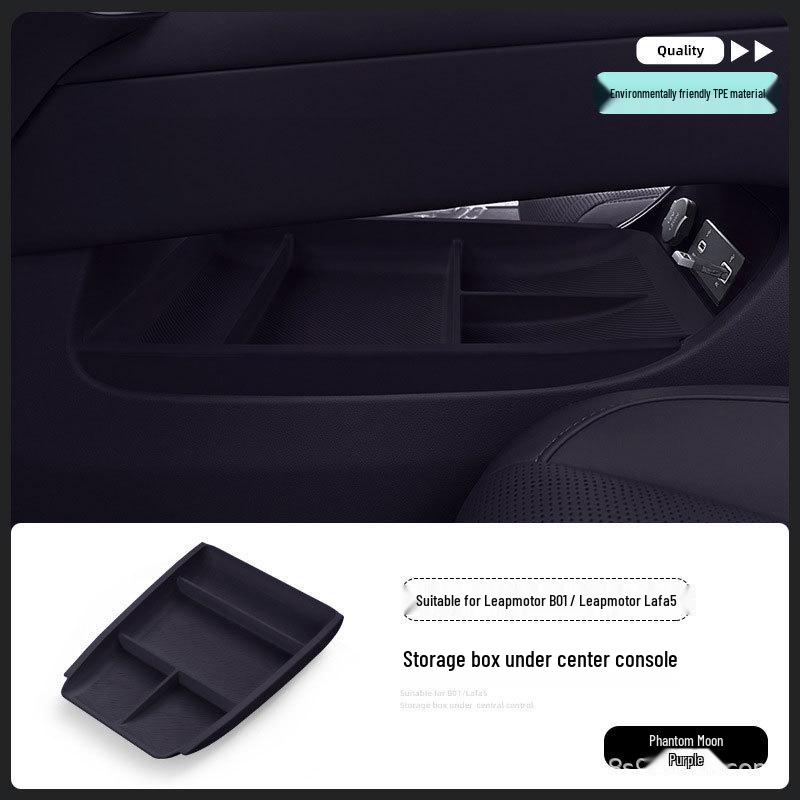 Leapmotor B01 Center Console Lower Storage Divider Box Accessories