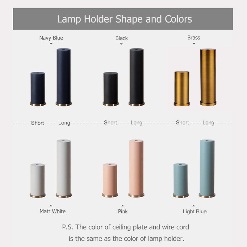 Modern Simple Aluminum Pendant Lamp E27 LED Indoor Lighting Single Head Small Pendant Lamp Living Room Dining Room Bedroom Bedside Kitchen Bar