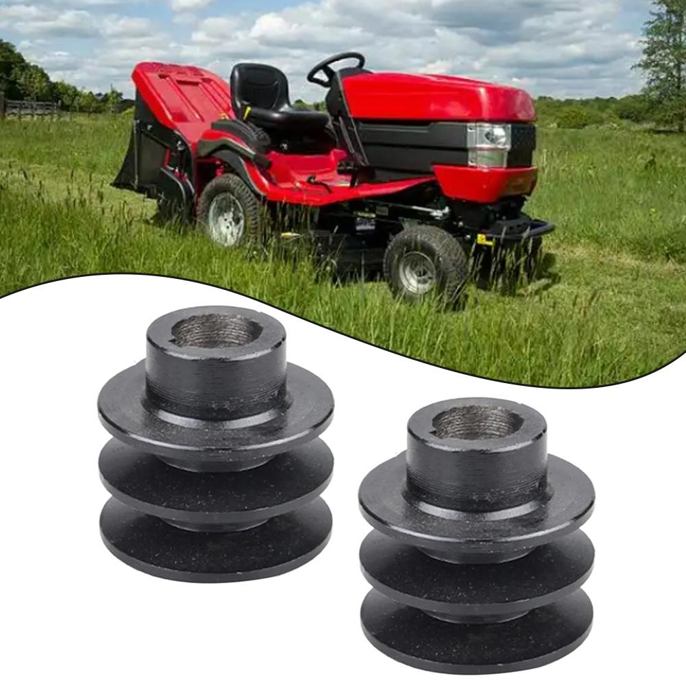 Heavy Duty 2pcs A Type V Belt Pulley Double Groove for 168F 170F Engines