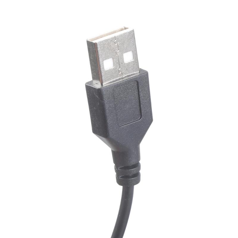 5V Electric Blower 14.5cm Extended Air Duct 5 Speed Control Portable Design For Grill Camping And Kitchen Ventilation