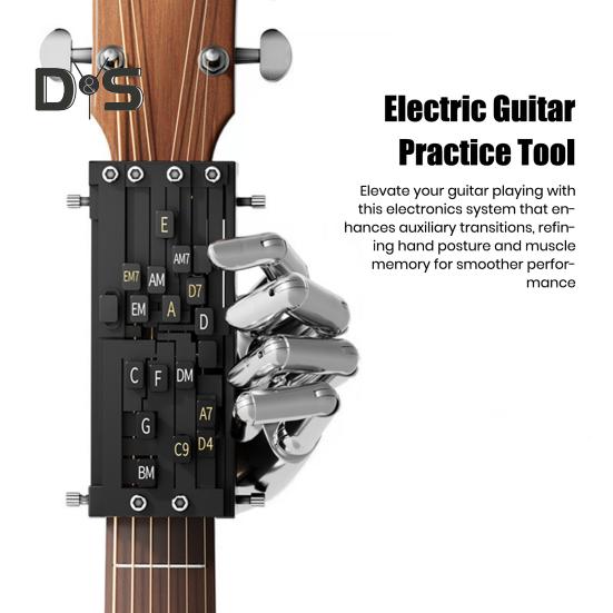 Guitar Aid Chords Trainer Guitar Assisted Tool Learning System for Beginners Adults And Teens Guitar Chord Accessory Practice Aid