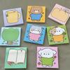 Cartoon-style Simple and Cute Sticky Notes - Decorative Stationery for Student Planners, Note-taking  (Adhesive Notepads) kawaii