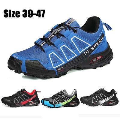 Nouvelles Bottes pour Hommes Randonnée en Plein Air Bottes de Sport pour Hommes Légères Confortables et Respirantes Chaussures de Sport Décontractées Taille 39-47 Homme