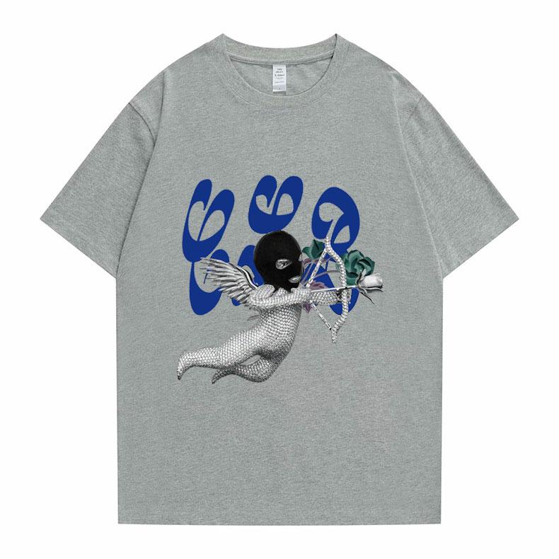 T-shirt con Stampa Album Certified Lover Boy Fantastica Hip Hop Rapper Drake Magliette per Ragazzi Top Unisex Moda Donna Casual T-shirt a Maniche Corte