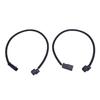 2PCS Fog Light 18in Extension Wire Harness Flexible Fog Lamp Extension Cords Connector Replacement
