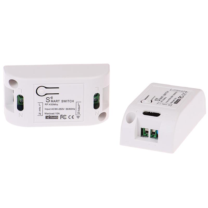 433 Mhz Rf Smart Switch Wireless Rf Receiver Timer Relay Phone Remote Control