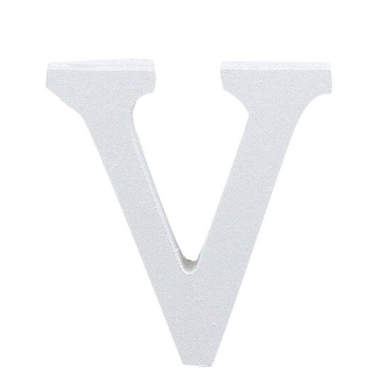 

Puntos деревянные английские буквы алфавита символ орнамент свадьба DIY украшение V