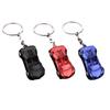 Keychain with Car Model Pendant Design Durable Alloy Car Shape Keyring Easy Carry Bag Charms for Car Fans