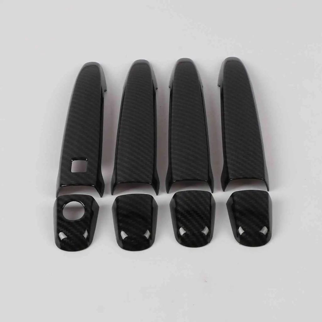 For Toyota Land Cruiser Prado 120 J120 LC120 2003 2004 2005 - 2008 2009 ABS Glossy Black Door Handle Cover Trims Car Accessories