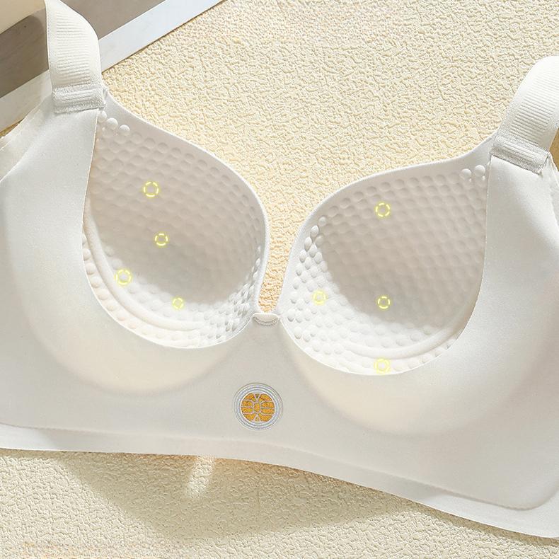 Accessory Bra Women's Gathering Bra Anti Sagging Large Push Up Bra Adjustable Bra