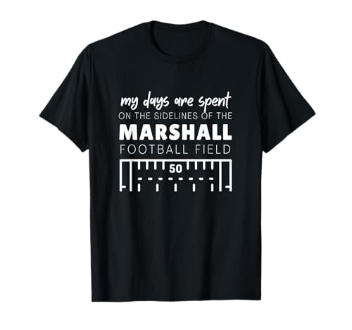 Marshall Fans | Marshall Football Field Sideline T-Shirt