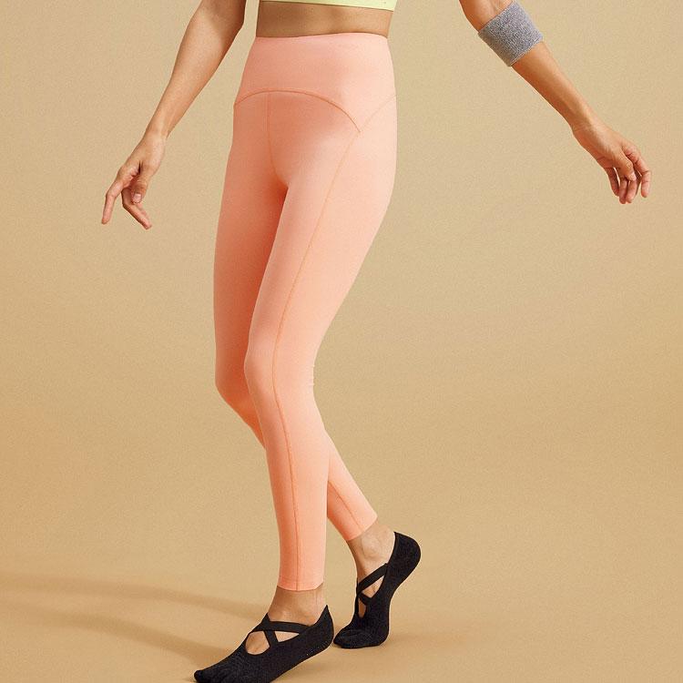 Skechers Yoga Freedom Series Mid-Rise Fitness Butt-Lifting Workout Leggings Women leggings Pink Orange P224W138-04FP