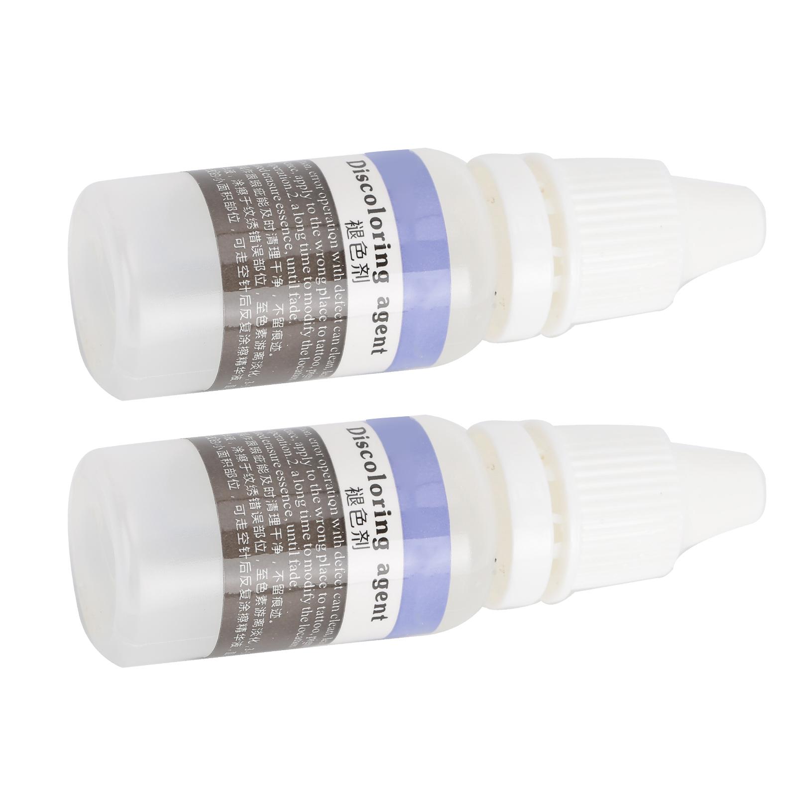 

2 шт. Сыворотка для коррекции татуировок безболезненное средство для выцветания пигмента средство для удаления микроблейдинга бровей и губ