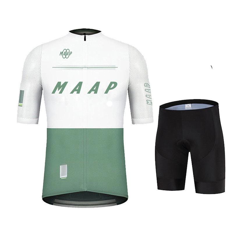 Cycling Suit Summer Men's Short Sleeve Top Strap Shorts Mountain Road Cycling Clothing