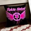 Band TTokio HHotel Cushion Cover Reversible Soft Durable Pillow Cover Home  Car MultiScene Use for Daily Comfort