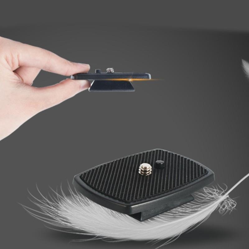 Secure Quick Release Tripod Mounting Plate Secure Camera Attachment For CX-444 CX-888 CX-460 Vct668 St666 690