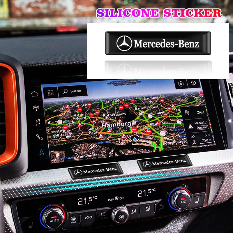 GLC GLB 4/10 Stück Autoaufkleber Epoxid-Emblem-Aufkleber Dekorationsaufkleber für Mercedes Benz AMG A180 W203 W206 W220 W205 W211 W201 W2