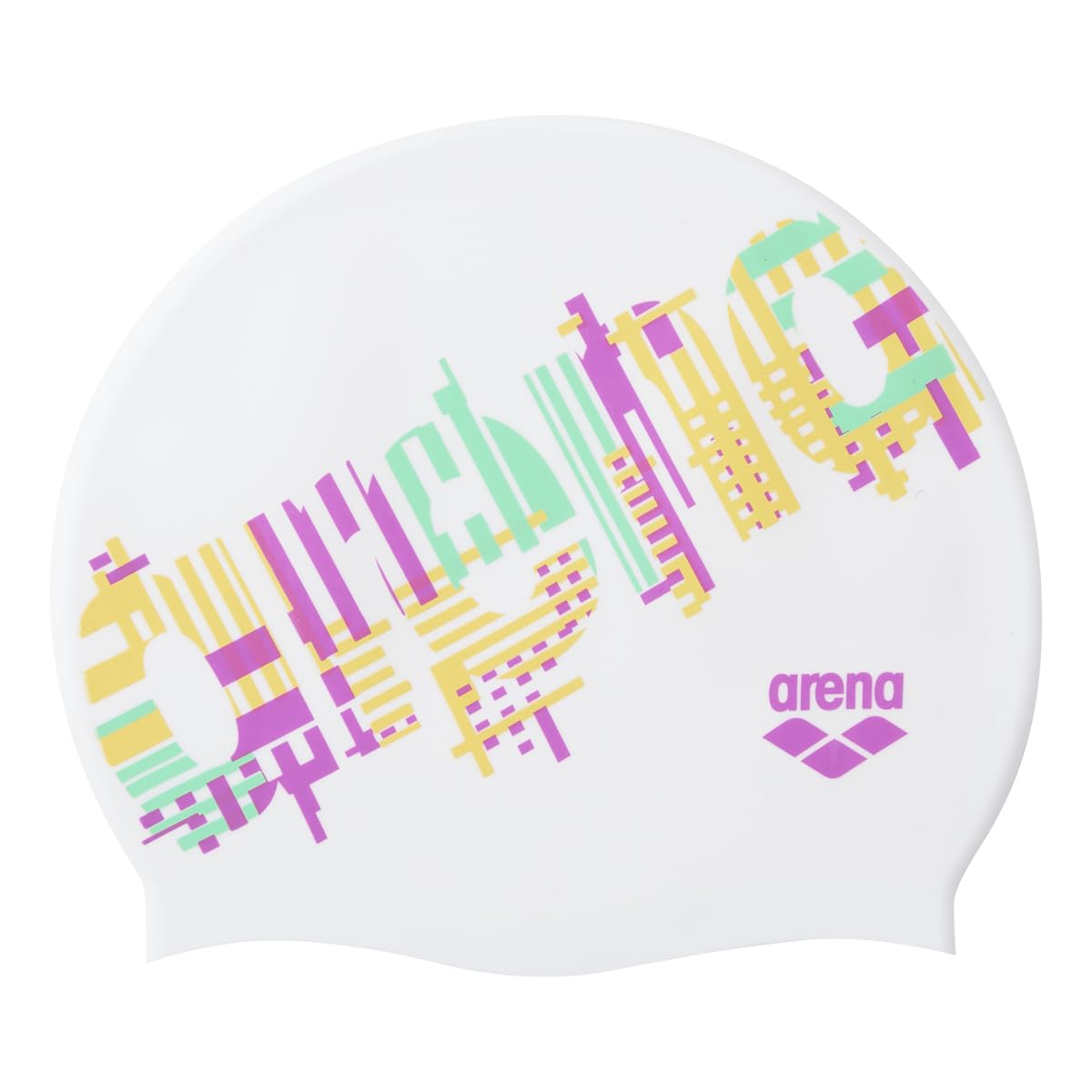 

arena Swim One Size Fits for Swimming Practice and AS5FSC24U Cap, Unisex, Silicone, All, Stretchy, Training,