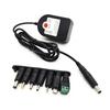 36W Charging Adapter 3-12Volt Adjustable AC100-240V to DC5521 Charger with Interchangeable Tip